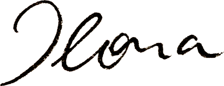 Unterschrift Ilona